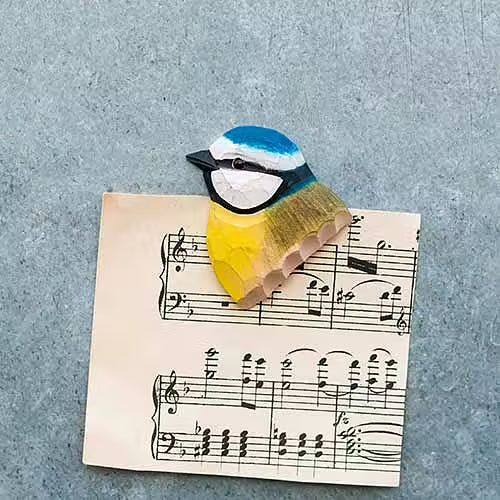 Blue Tit Fridge Magnet