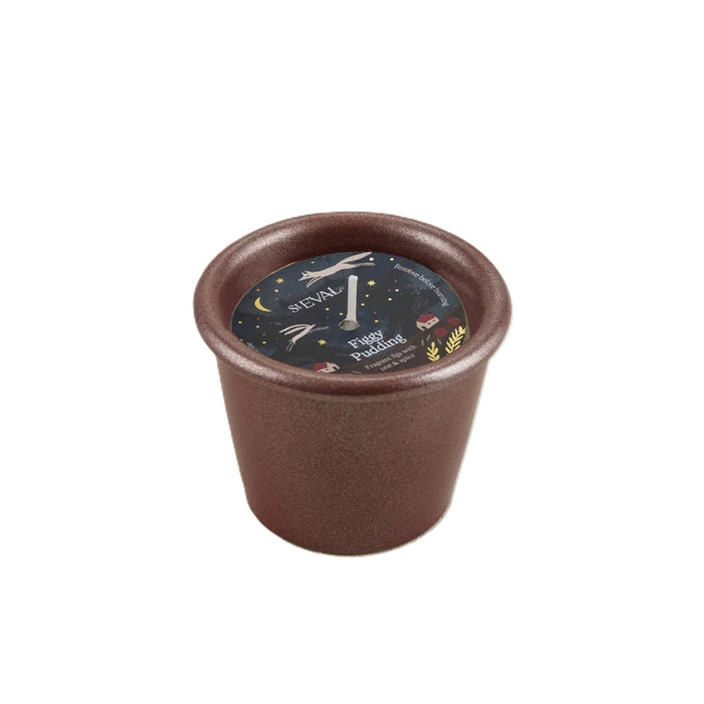 St Eval Figgy Pudding Pot Candle