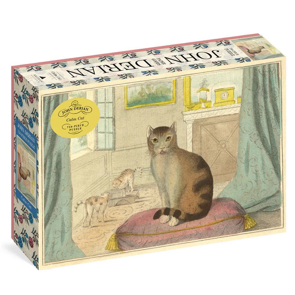 John Derian Calm Cat Jigsaw