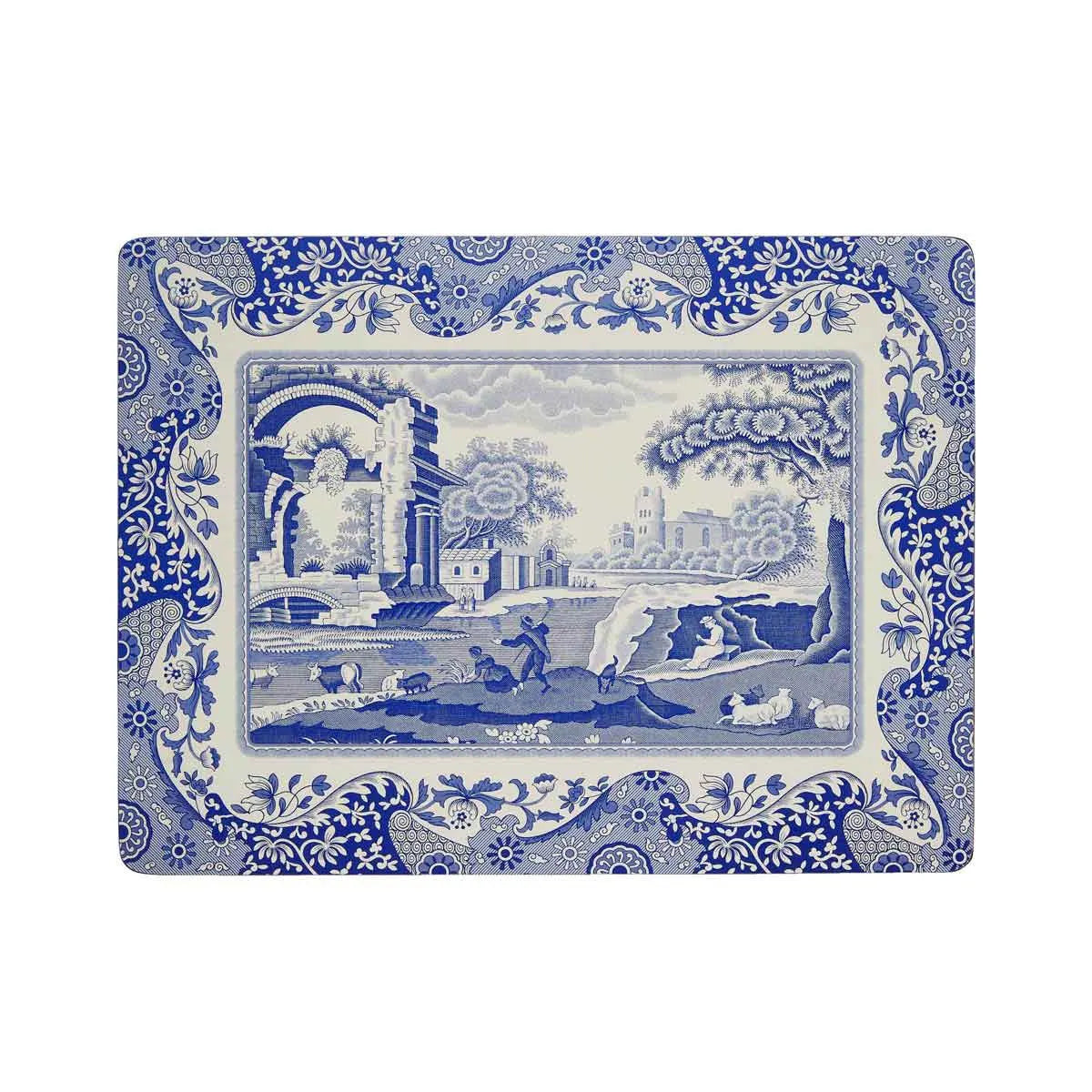 Placemats Blue & White Italian
