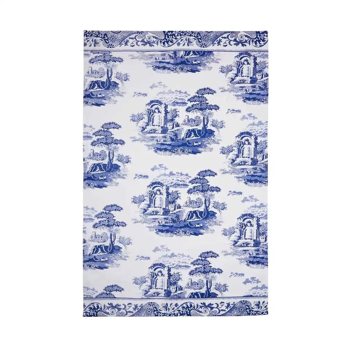 Tea Towel Blue Italian