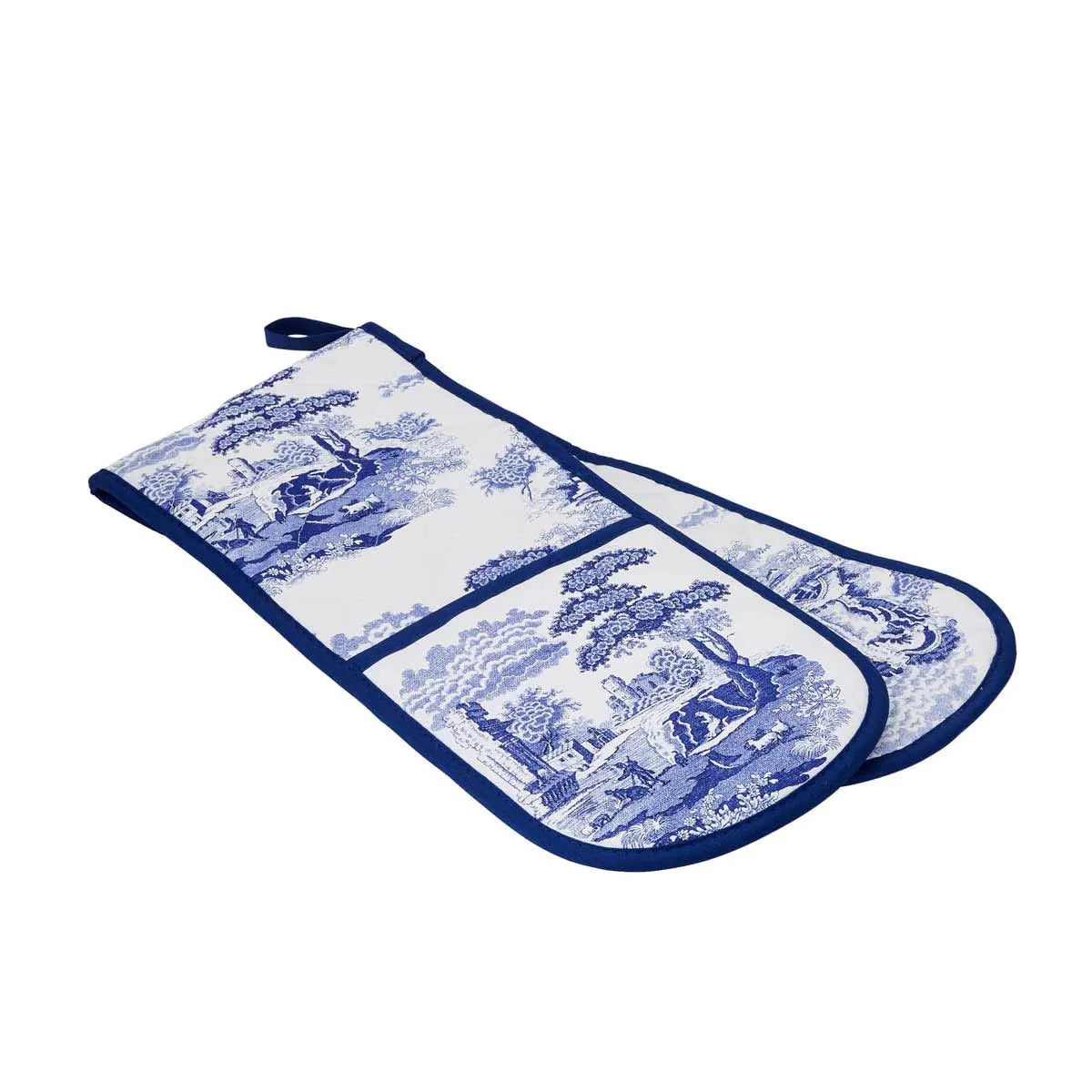 Oven Glove Blue Italian