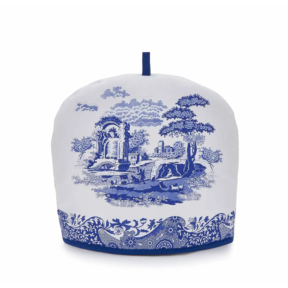Tea Cosy Blue & White Italian