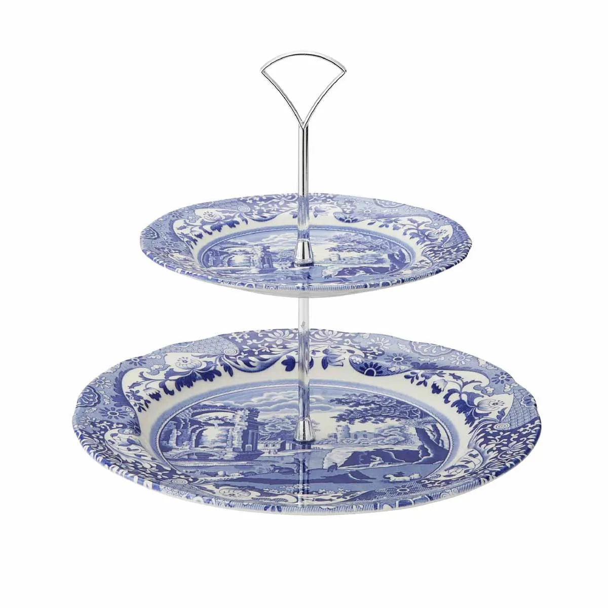 Blue & White Italian Cake Stand