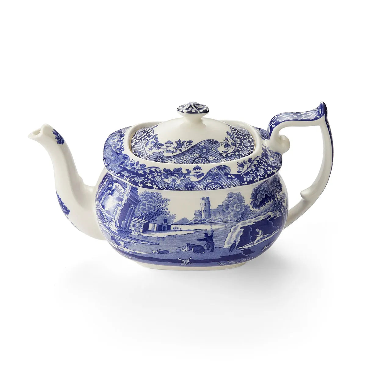 Blue & White Italian Teapot 1.1ltr