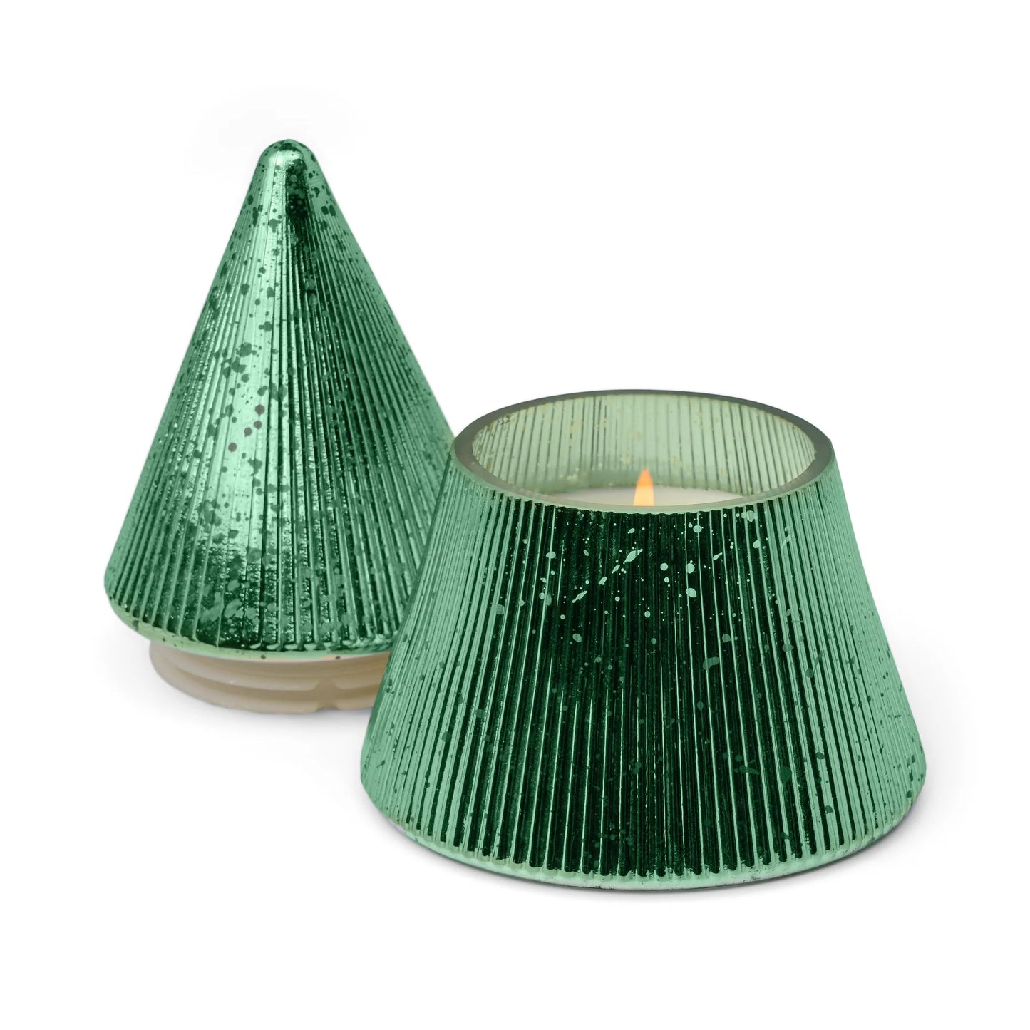 Paddywax Cypress & Fir Green Stacked Candle