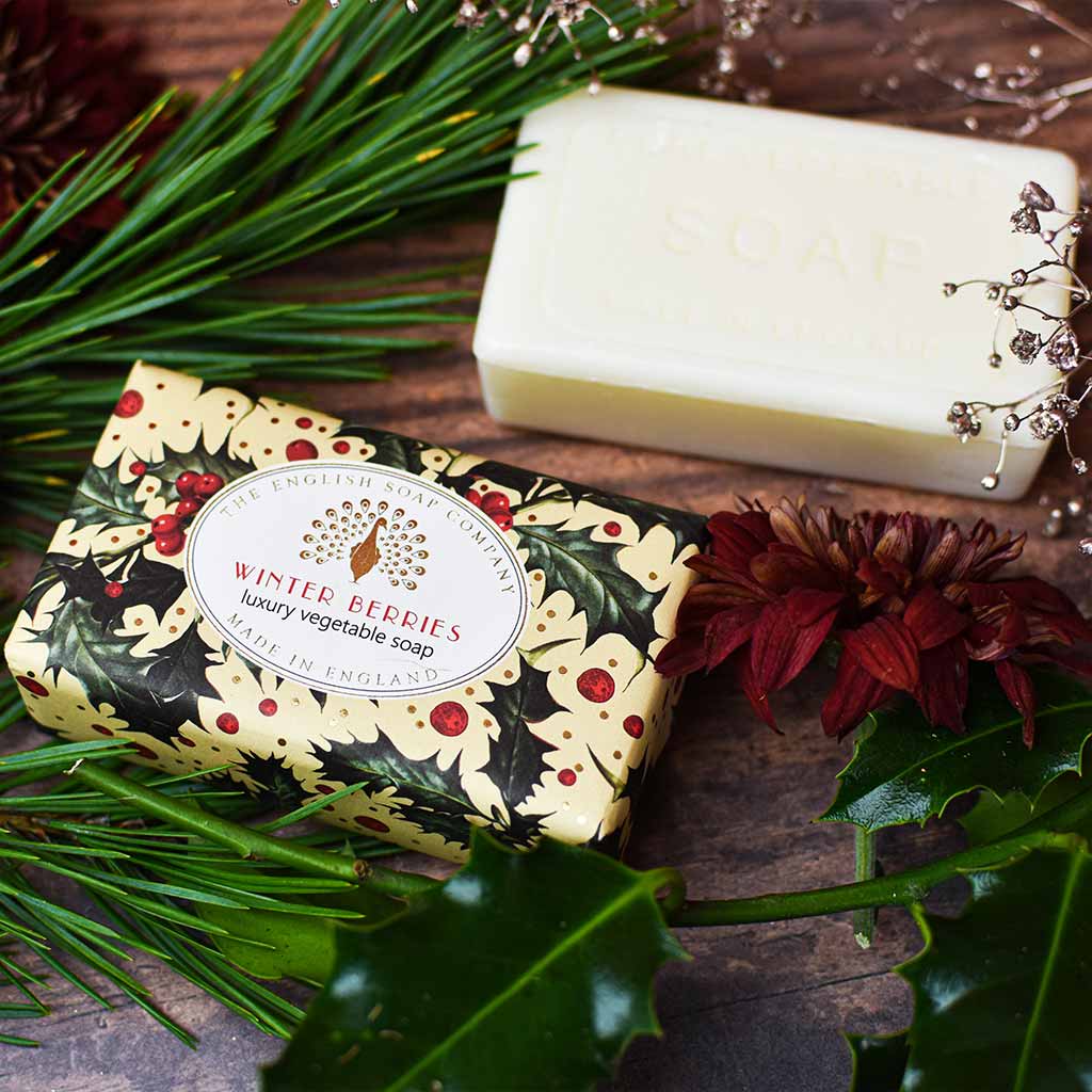 English Soap Company Winter Berries Soap