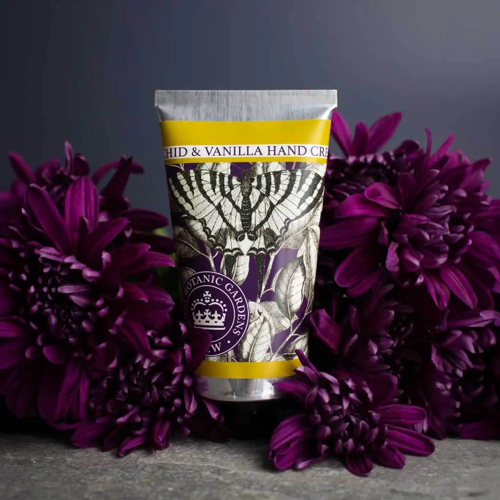 English Soap Compamy X Kew Orchid & Vanilla Hand Cream