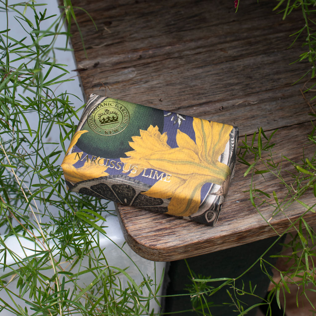 English Soap Company X Kew Narcissus Lime Soap