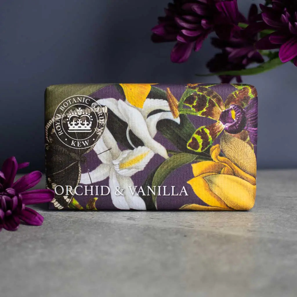 English Soap Company X Kew Orchid & Vanilla Soap