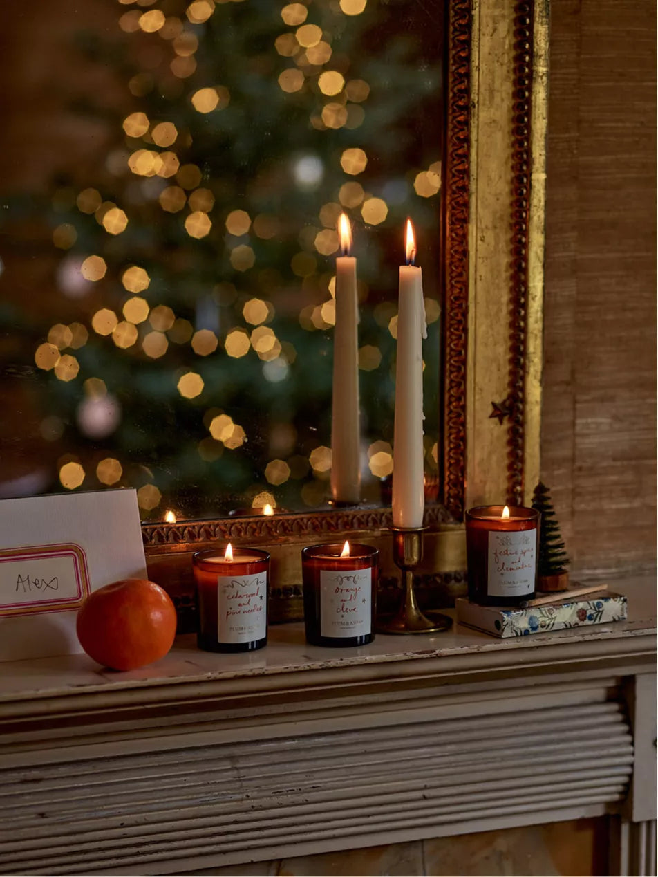 Plum & Ashby Christmas Festive Spice Candle Set