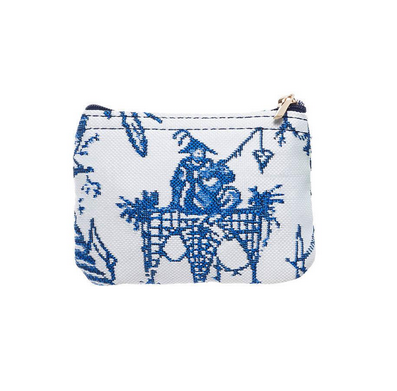 Chinoiserie Zip Top Purse