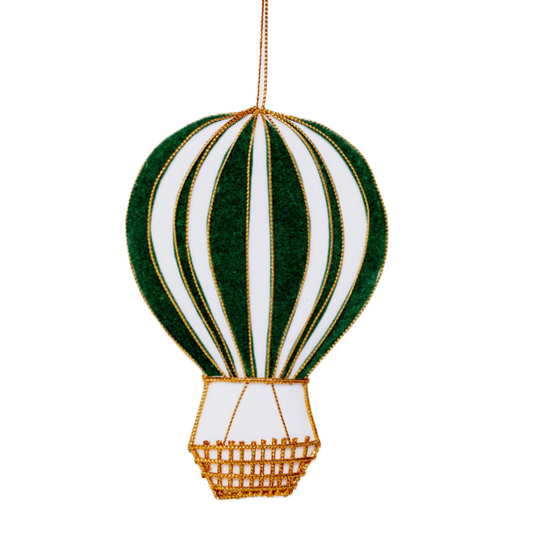 Green & White Balloon Decoration