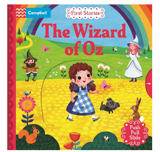 Wizard of Oz Push Pull Slide Book