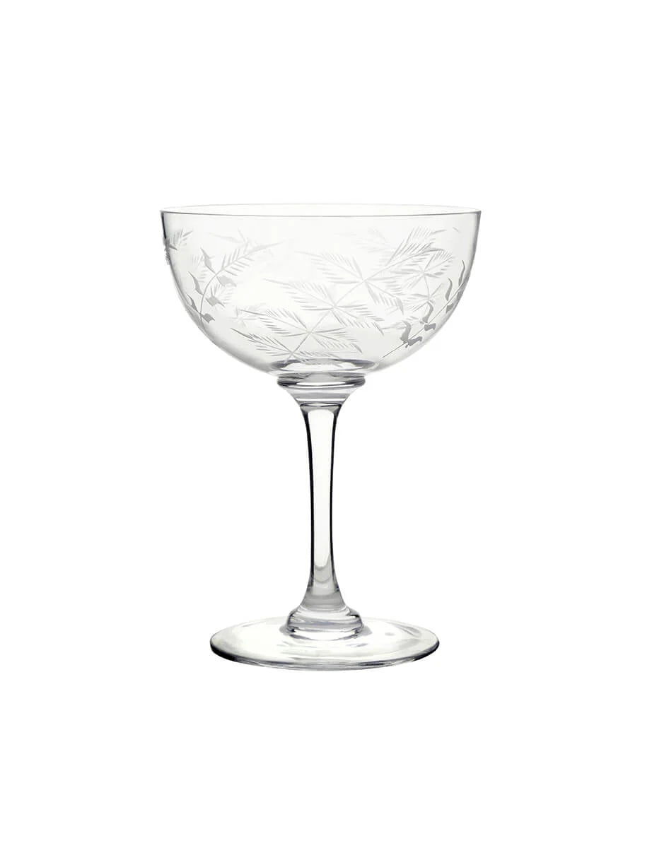 Fern Champagne Saucer