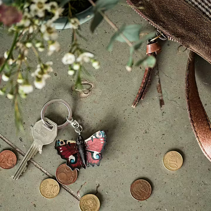 Butterfly Keyring