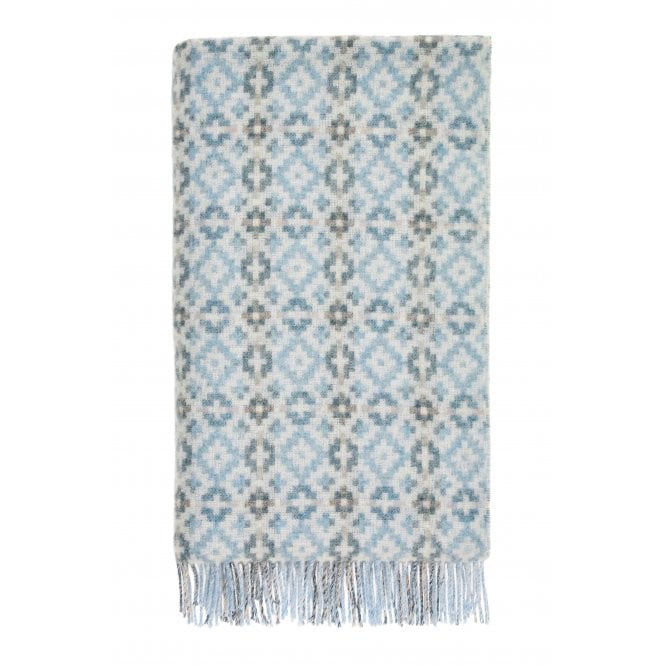 Dartmouth Blue Throw