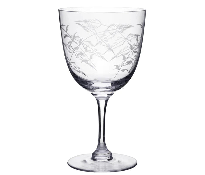 Fern Wine Glass