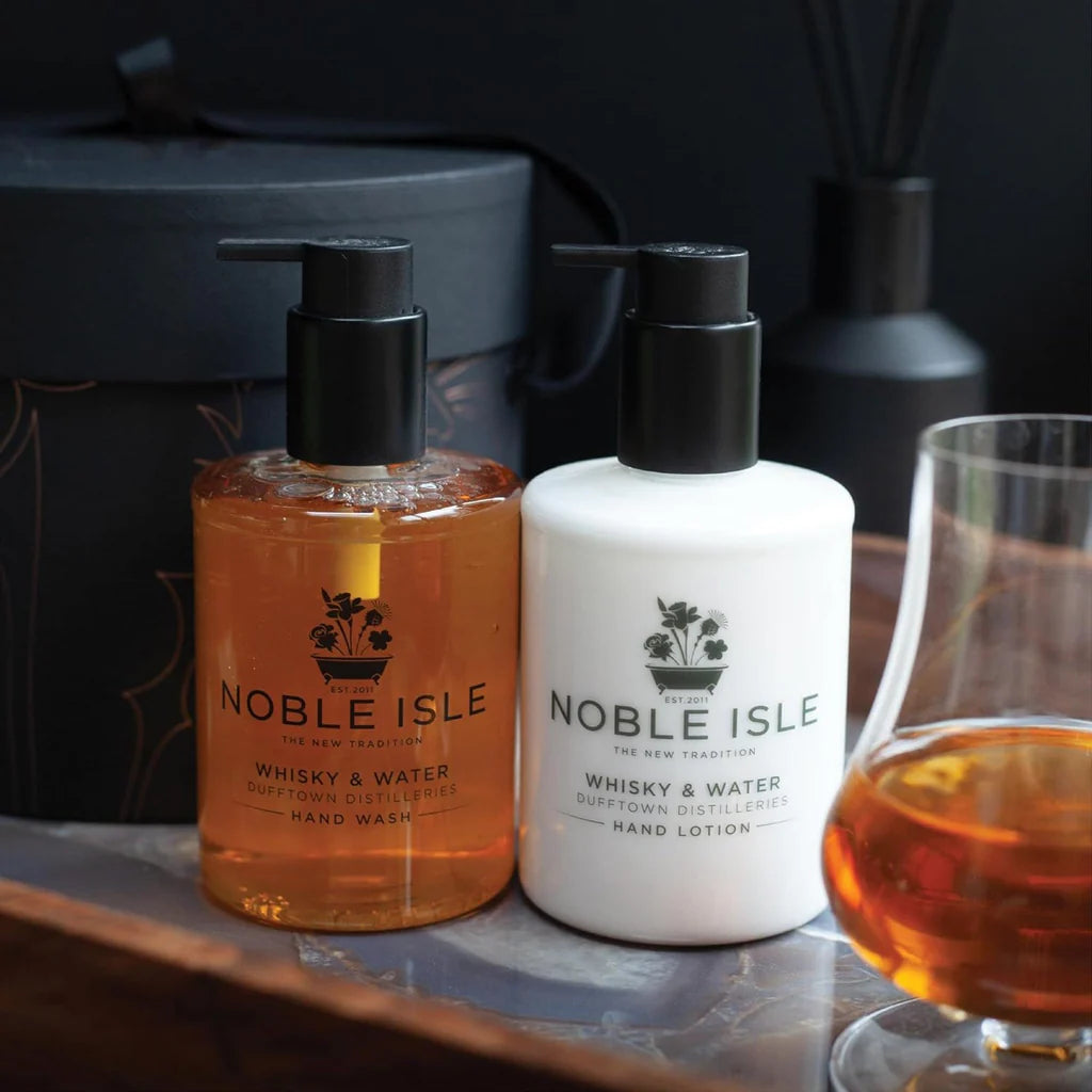 Noble Isle Whiskey & Water Hand Duo Set