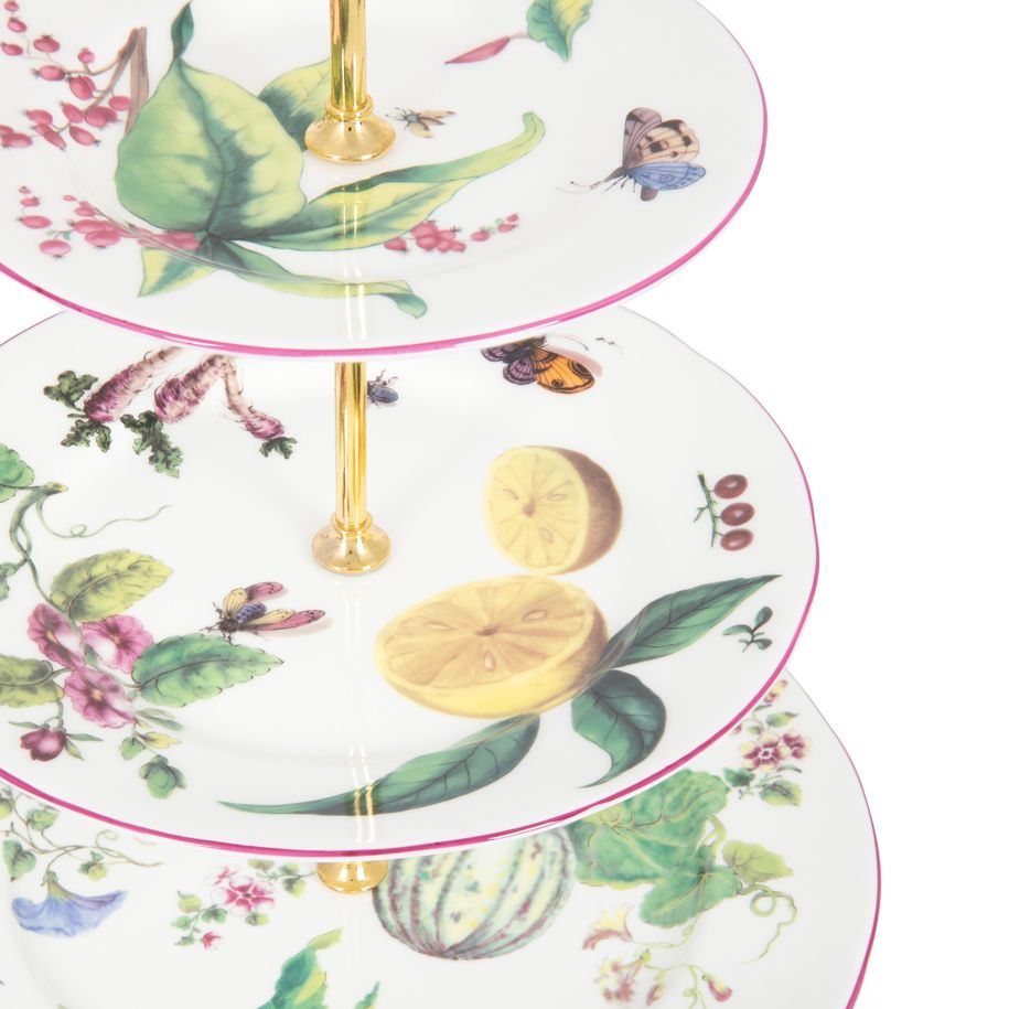 Chelsea Porcelain 3 Tier Cake Stand