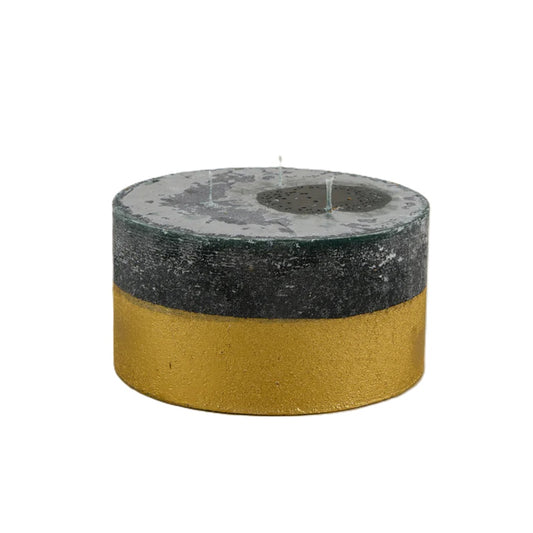 St Eval Winter Thyme, Gold-Dipped Multiwick Candle