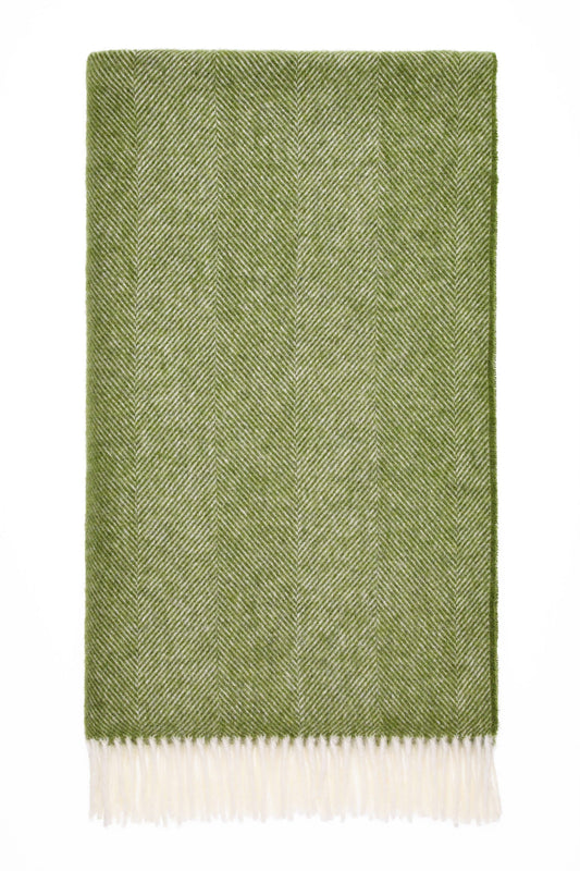 Herringbone Throw Apple