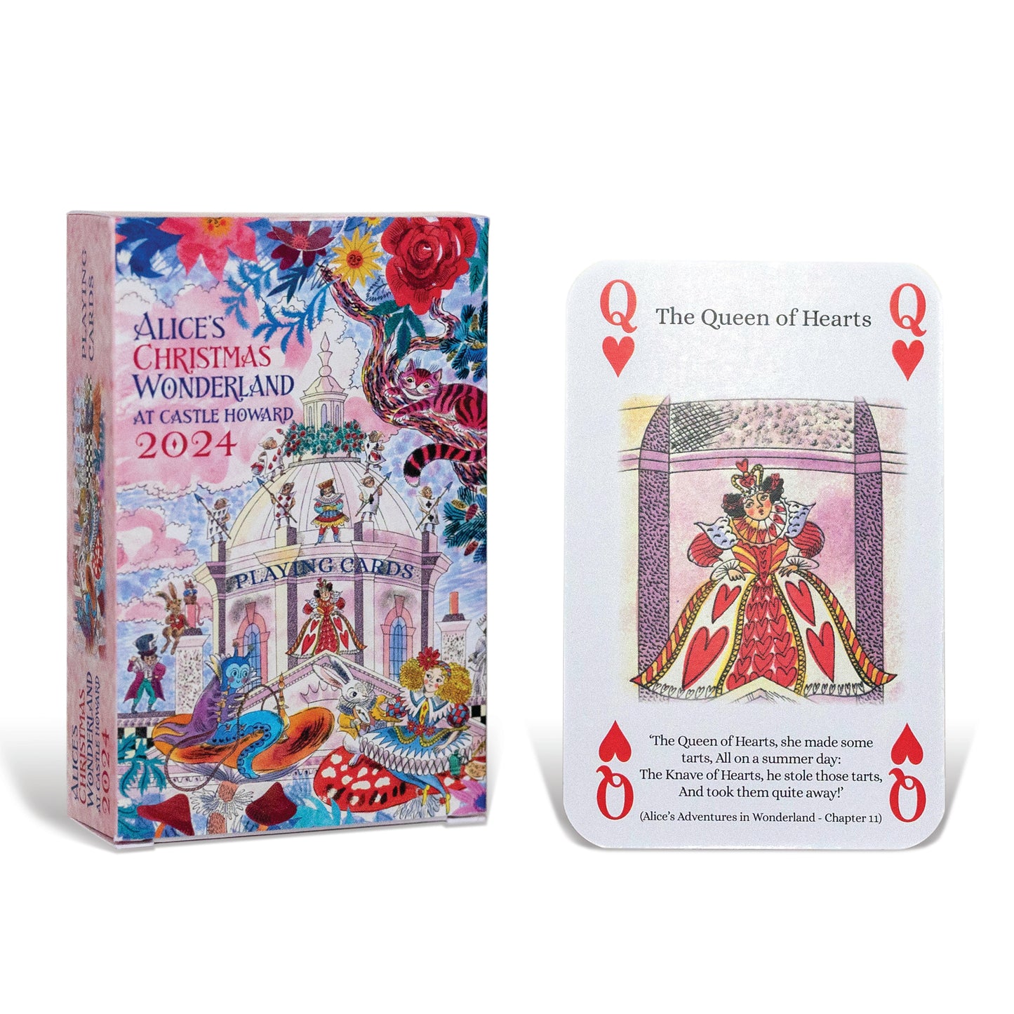 Alice's Christmas Wonderland Playing Cards