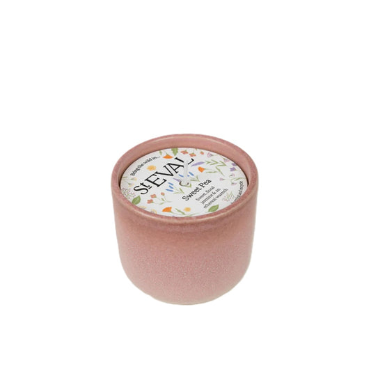 St Eval Sweet Pea Pot Candle