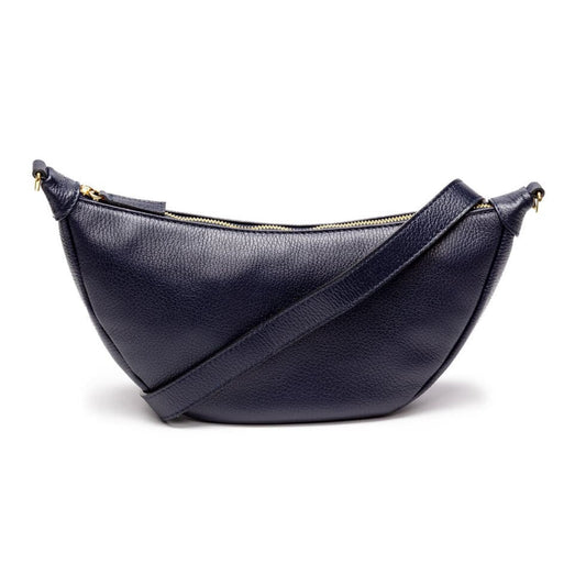 Ellie Beaumont Navy Hobo Bag