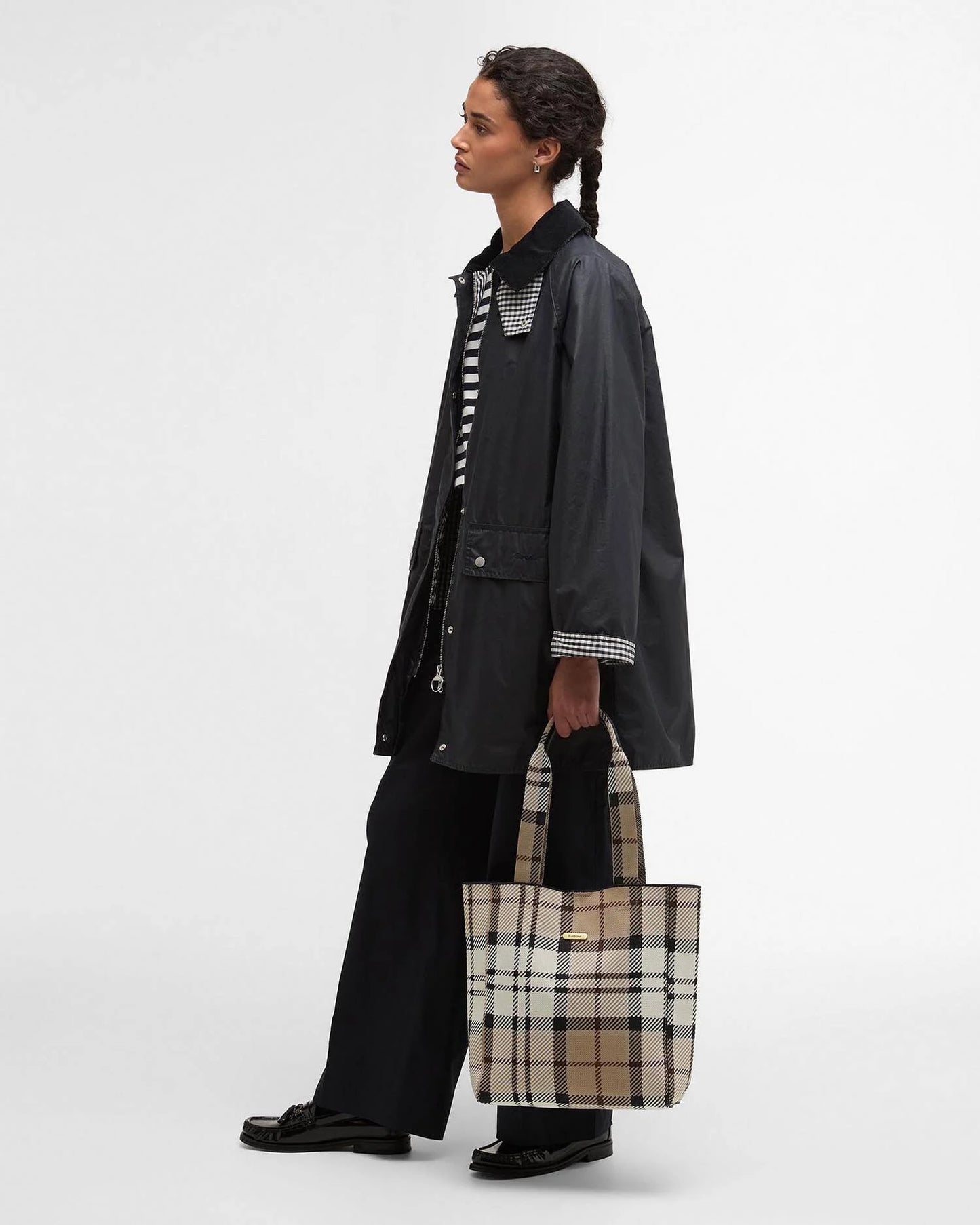 Barbour Layla Tartan Shopper Bag