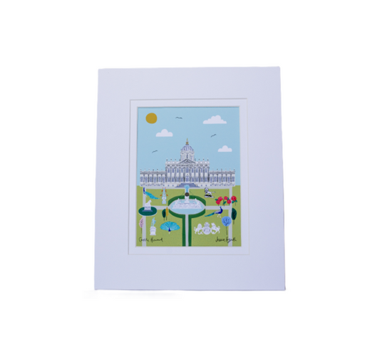 Castle Howard & Jess Hogarth Mounted Print