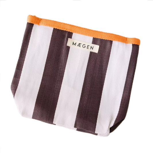 Maegen Pouch Orange & Brown