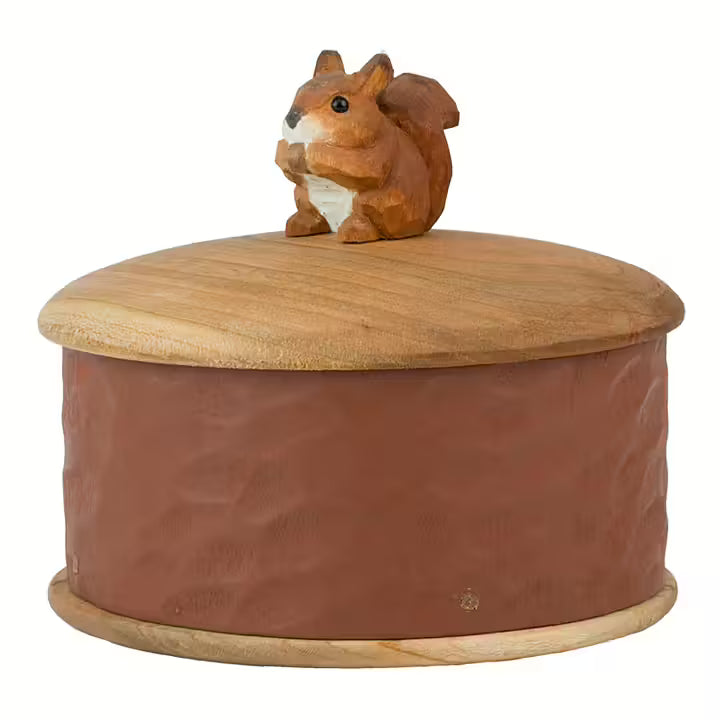 Wooden Squirrel Box