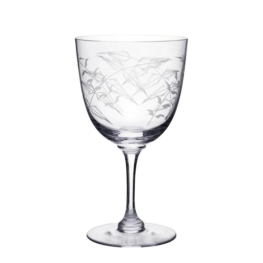 Fern Wine Glass