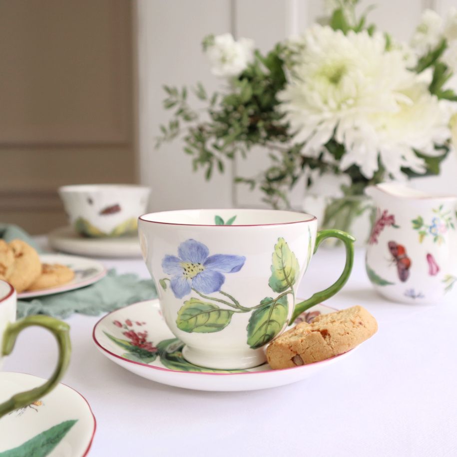 Chelsea Porcelain Tea Cup and Saucer