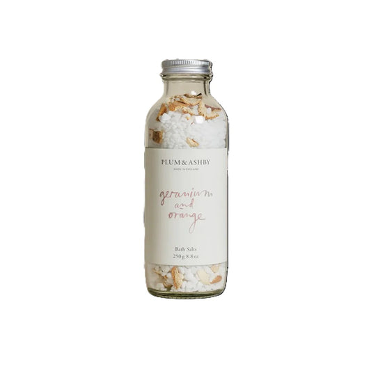 Plum & Ashby Geranium & Orange Bath Salts