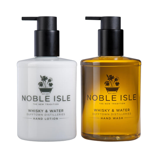 Noble Isle Whiskey & Water Hand Duo Set