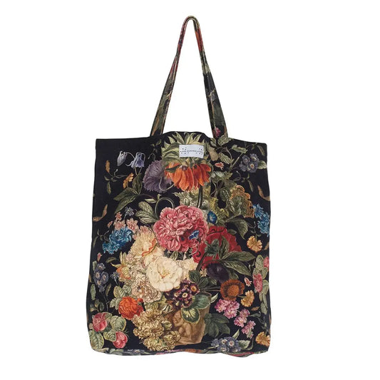 One Hundred Stars Primula Black Canvass Bag