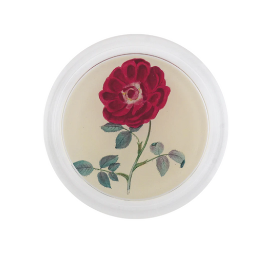John Derian Rose 6 Inch Coaster
