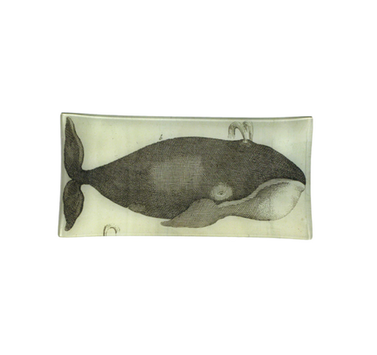 John Derian Spouting Whale 6 x 12 Pencil Tray